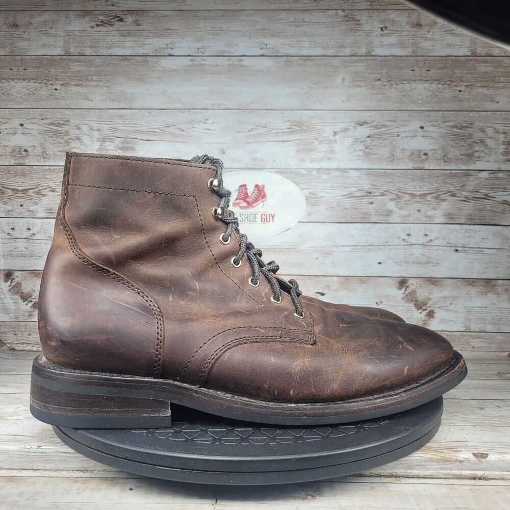 Thursday Boot Co. President Man-made Ankle Boots Men's Size 10.5 Brown Leather